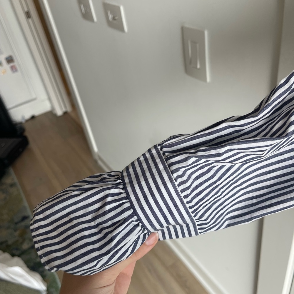Alex Mill Striped Blue and White Shirt - Picture 2 of 7